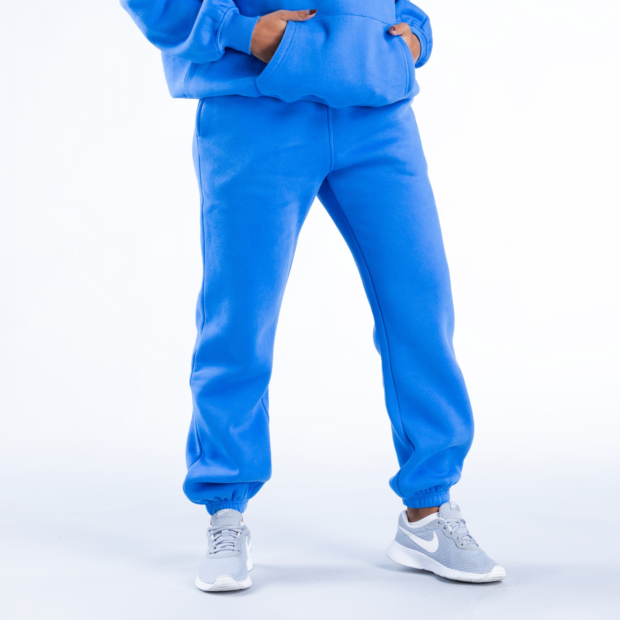 Electric blue online sweatpants