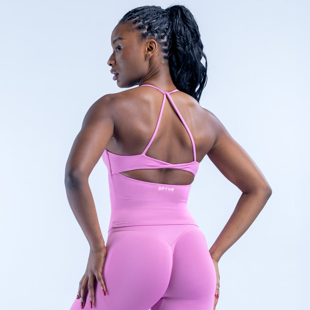 Dynamic Twist Back Top