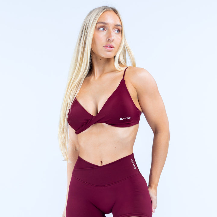 Vision Twist Front Sports Bra