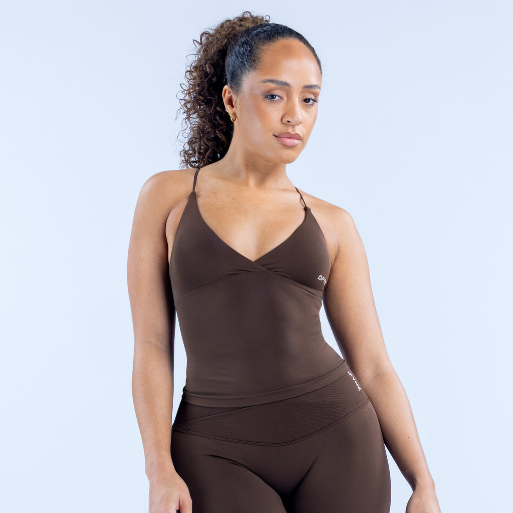 Vision Twist Front Longline Top