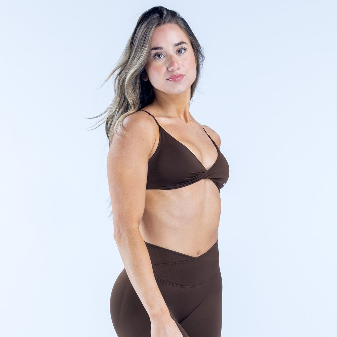 Vision Twist Front Sports Bra