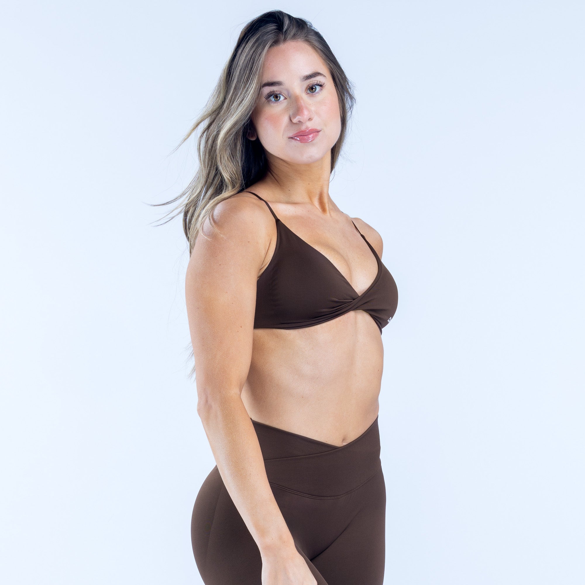 Vision Twist Front Sports Bra